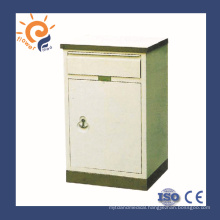 FG-9 China supplier hospital ward bedside stand with stainless steel base